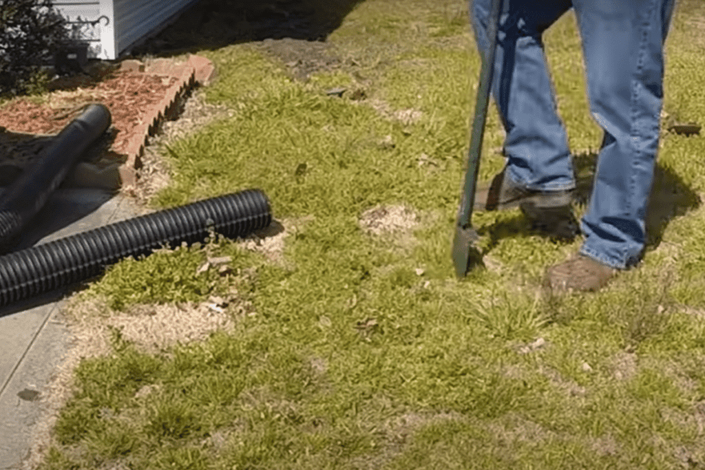How To Dig A Trench For Drainage 1