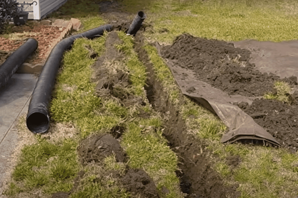 How To Dig A Trench For Drainage 2