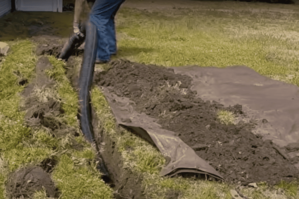 How To Dig A Trench For Drainage 4