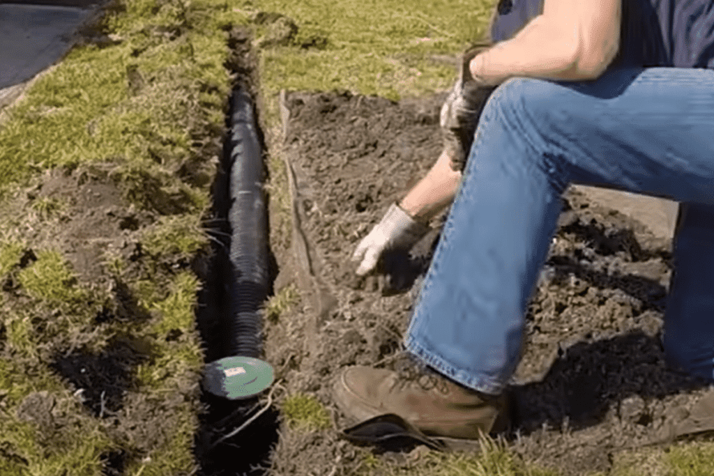 How To Dig A Trench For Drainage 5